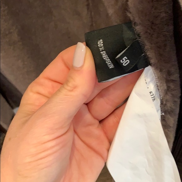 Men sheep skin jacket - Picture 2 of 6